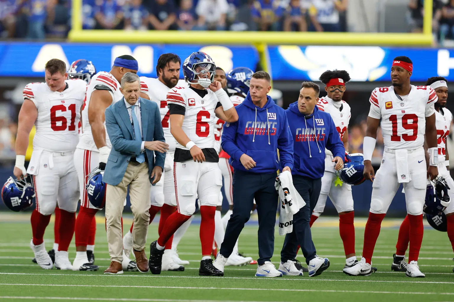 Jaxson Dart Injury: Sprained MCL Sidelines Giants QB