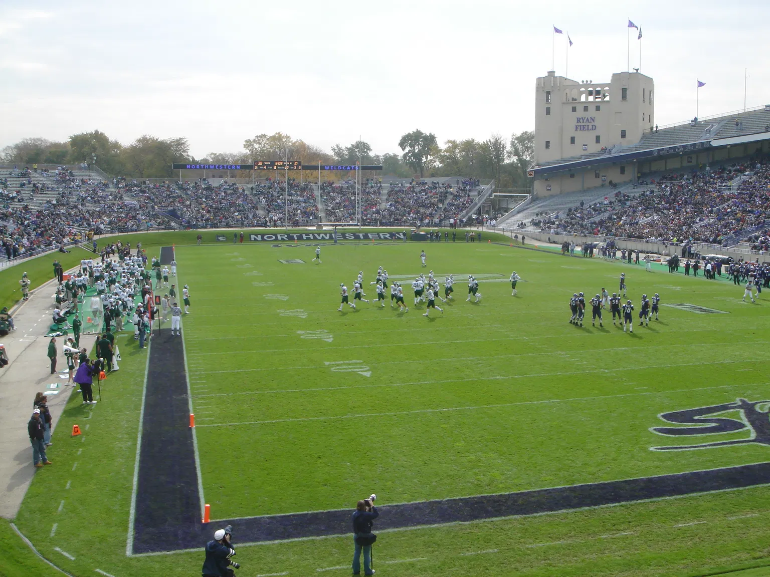 Northwestern Runs Over Penn State 34-13 in Ryan Field Debut