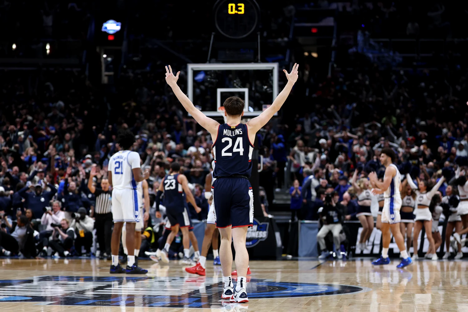 Braylon Mullins' Buzzer-Beater Stuns Duke, Sends UConn to Final Four