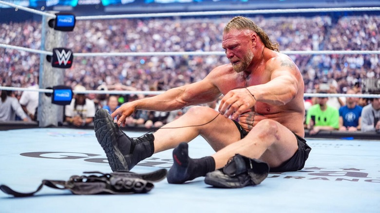 Brock Lesnar Retirement: WWE Star Leaves Boots After WrestleMania 42 Loss to Oba Femi